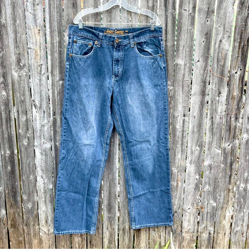 Jeans Colony Men's Relaxed Fit Denim Jeans